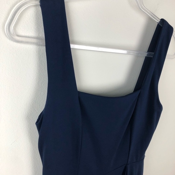 Lulu’s- Navy square neck skater style dress size M - Picture 9 of 12